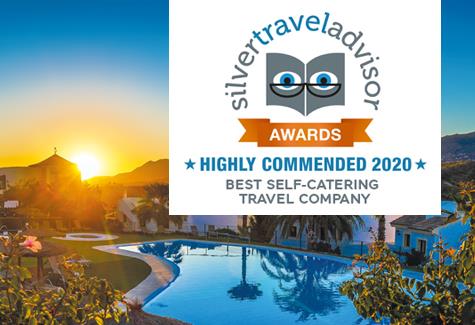 Holiday Property Bond highly commended in the category of Best Self-Catering Travel Company at the 2020 Silver Travel Awards