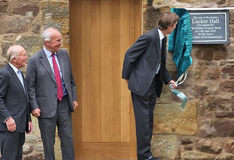 Lucker Hall site undergoes major reconstruction in Northumberland